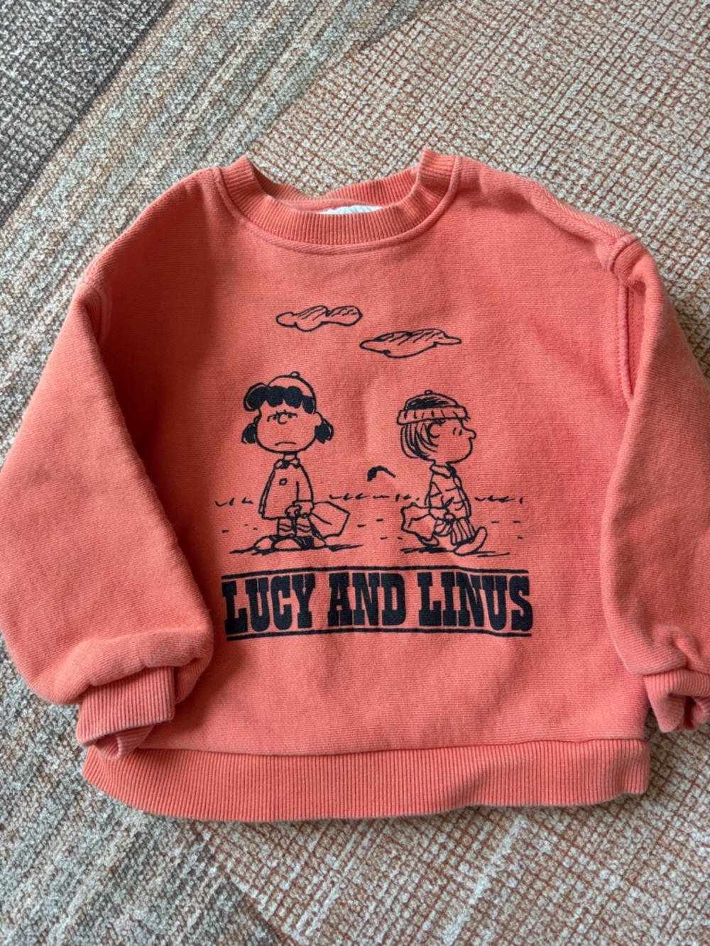Zara Kids + Peanuts crewneck sweatshirt